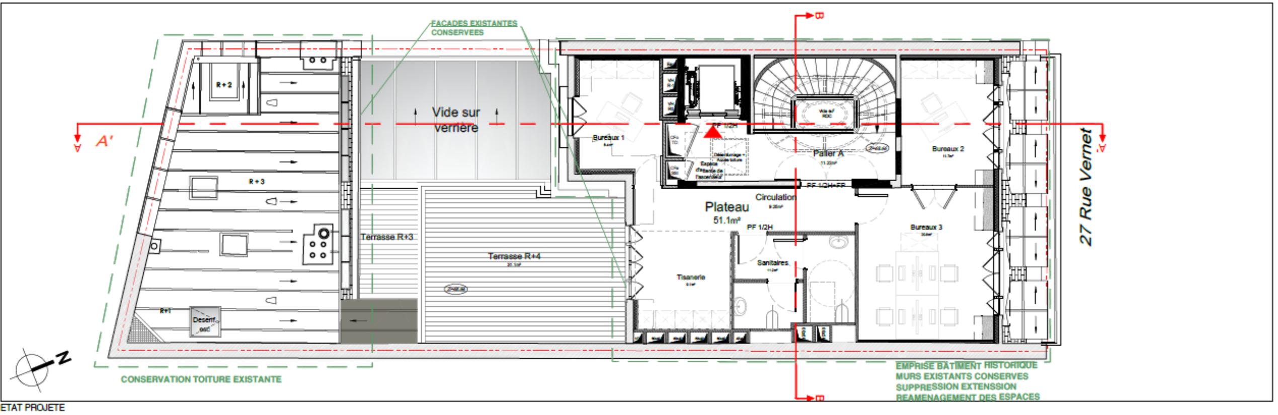 Bureau Paris 1005m² Vente bureau Paris OVBUR2533137 9